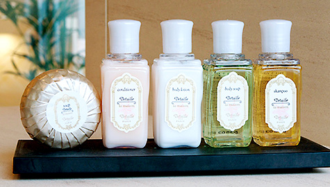 Free Selection of Bath Amenities